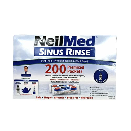 NeilMed Sinus Rinse Kit - 200 Packets