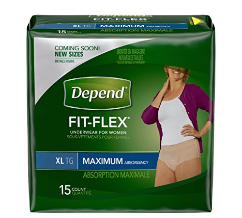 Depend FIT-FLEX Incontinence Underwear for Women, Maximum Absorbency, –  RedBay Dental