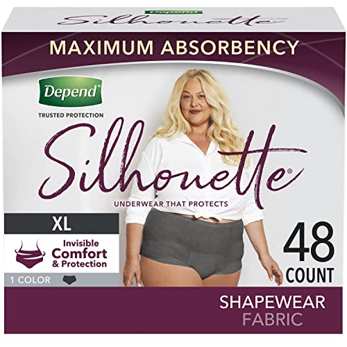 Depend Silhouette Incontinence Underwear for Women, Maximum Absorbency –  RedBay Dental