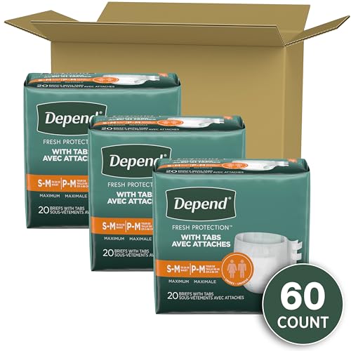 Depend Incontinence Protection with Tabs, Maximum Absorbency