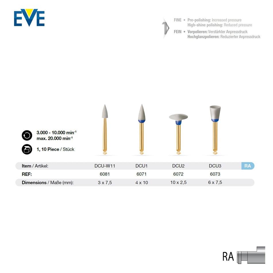 Diacomp Ultra One-Stage Composite Polish Refill - Contra-angle