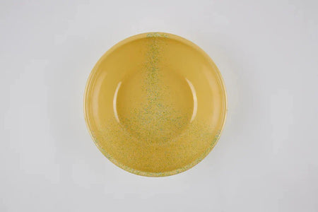 Kapka - Flow Fest Large Serving Bowl - Enamel Vintage Look Washable Serving Bowl / Kapka