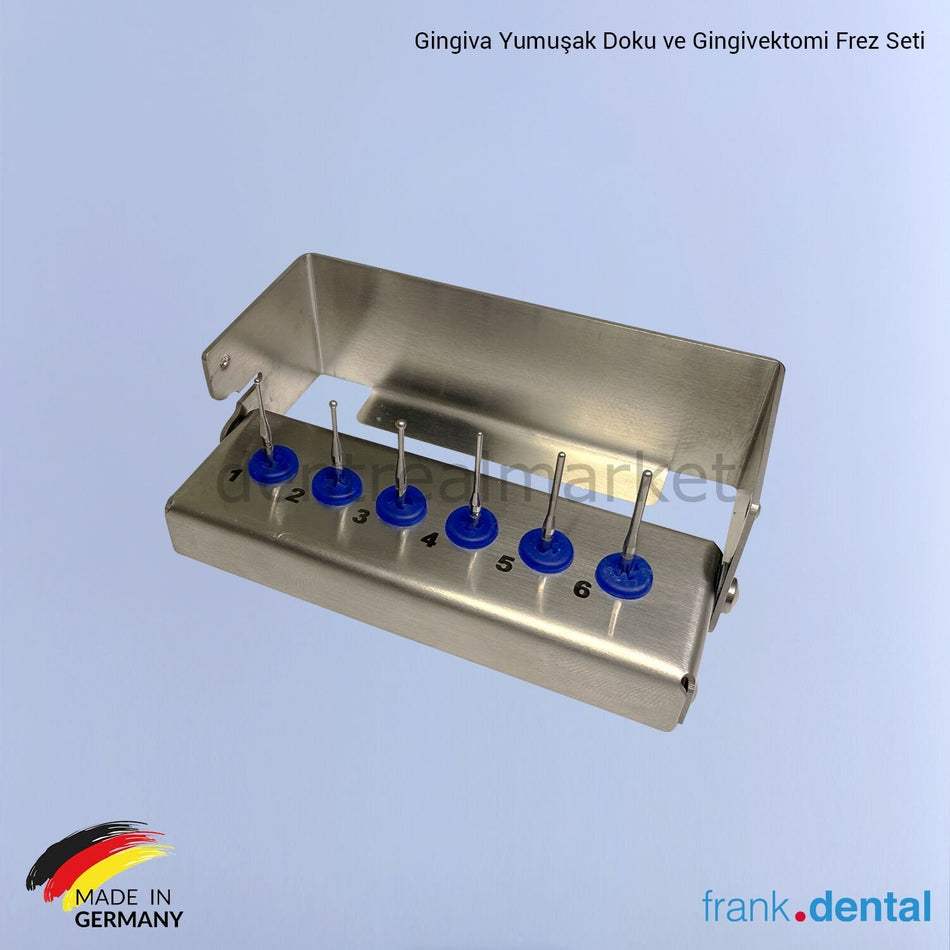 Frank Dental Gingiva Soft Tissue and Gingivectomy Bur Set