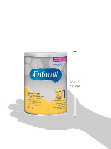 Enfamil Lower Iron Infant Formula, Powder, 900g