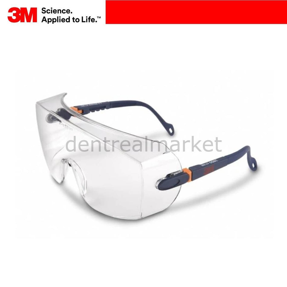 3M 2800 Safety Glasses Over Spectacles