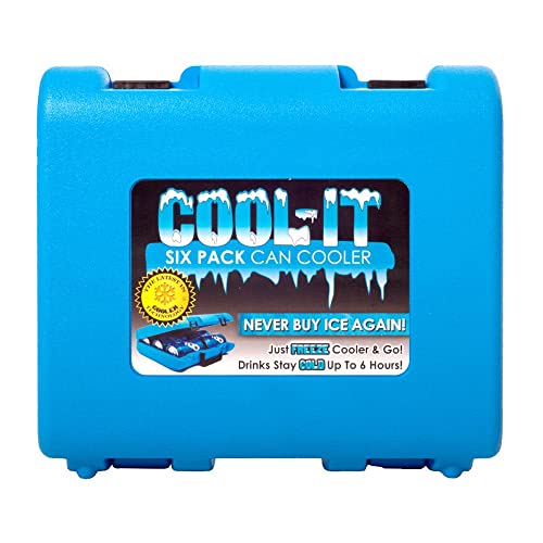 COOL IT Blue 6 Can Cooler x 2