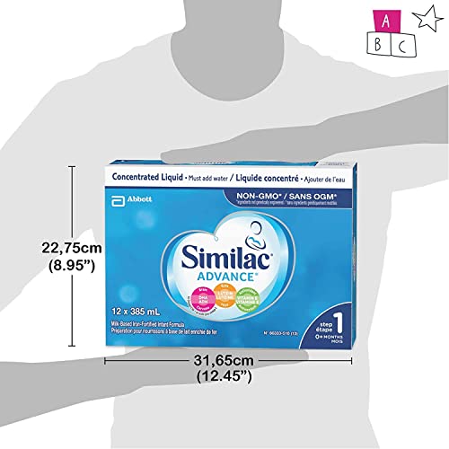 Similac Advance Step Non-gmo Baby Formula, Concentrated Liquid