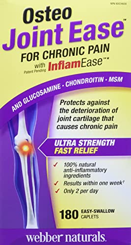 Webber natural Webber Naturals Osteo Joint Ease (180 Capsules), 180 Count