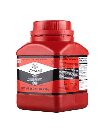 Lalah's Madras Curry Powder, 454 g (1 LB)