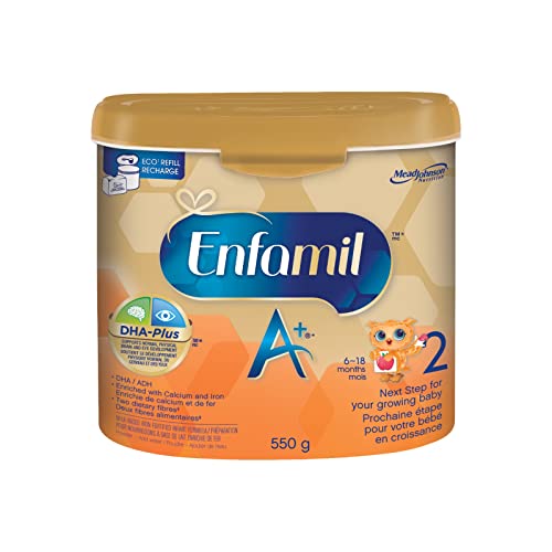 Enfamil A+ 2 Infant Formula, Powder Tub, 550g