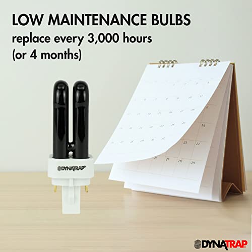 DynaTrap DT1100-CA 1/2 Acre Mosquito and Flying Insect Trap and Killer with Optional Wall Mount - Black