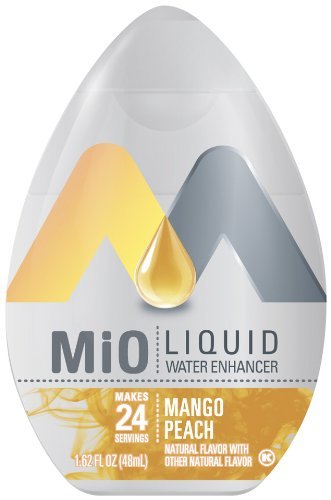 MIO Mango Peach, 1.62 Ounce (Pack of 4) by Mio