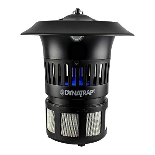 DynaTrap DT1100-CA 1/2 Acre Mosquito and Flying Insect Trap and Killer with Optional Wall Mount - Black
