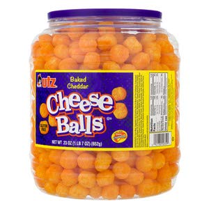 Utz Cheese Balls Barrel, 23 Ounce