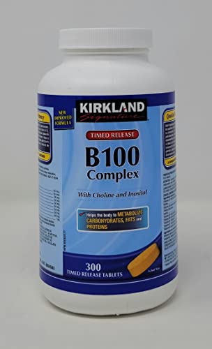 Krikland Signature Kirkland Signature Vitamin B 100 Complex (300 Tablets), 300 Count