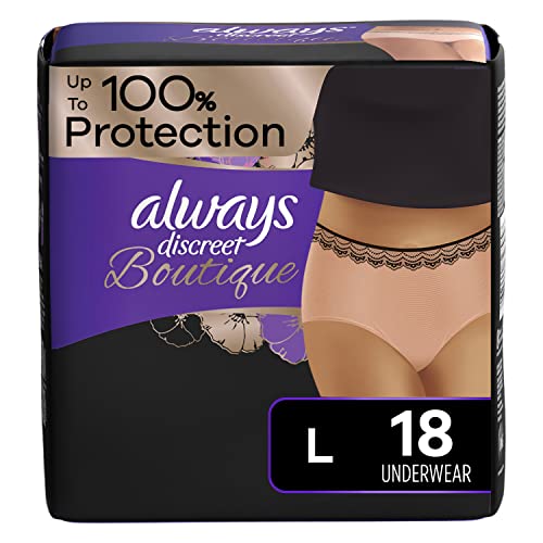 Always Discreet Boutique, Incontinence & Postpartum Underwear for Women