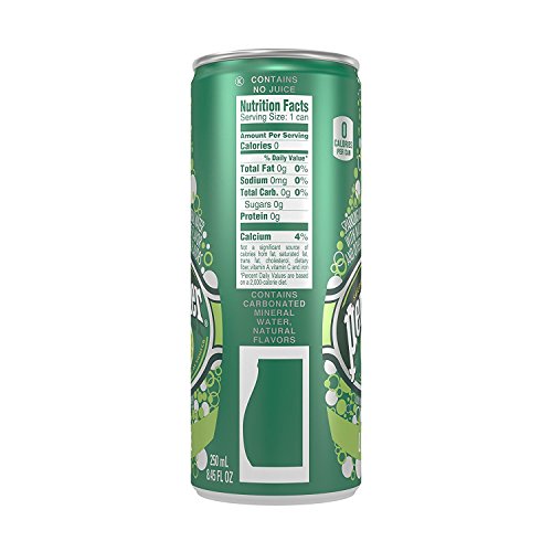 Perrier Sparkling Natural Mineral Water, Lime, 8.45 Ounce 30 Count (Pack of 5)