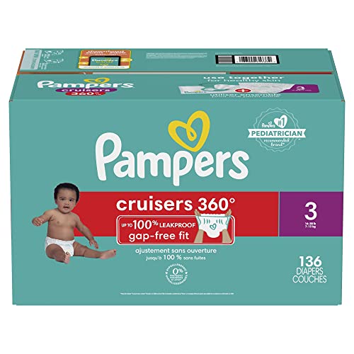 Diapers Size 4 - Pampers Cruisers Disposable Baby Diapers