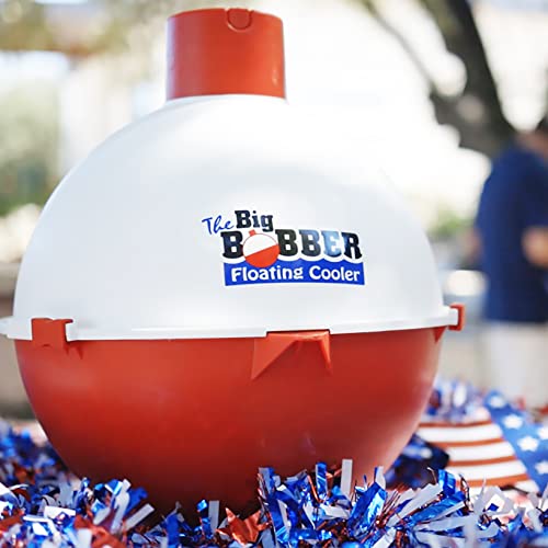 The Big Bobber Floating Cooler, Insulated to Keep up to 12 cans