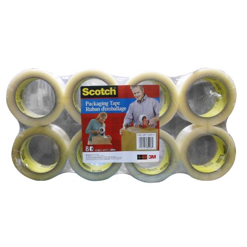 3M Scotch Packaging Tape 8-Pack