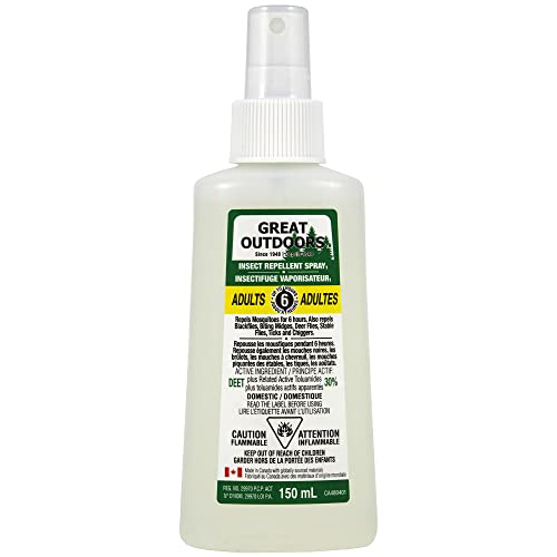 Great Outdoors Insect Repellent Spray, Pump Spray 30% Deet, Adults, 150 ml