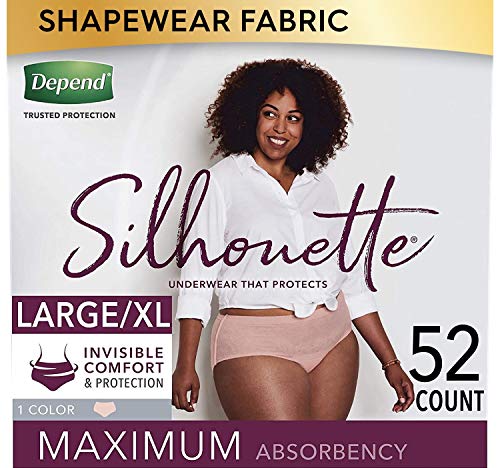 Depend Silhouette Incontinence Underwear for Women, Maximum Absorbency