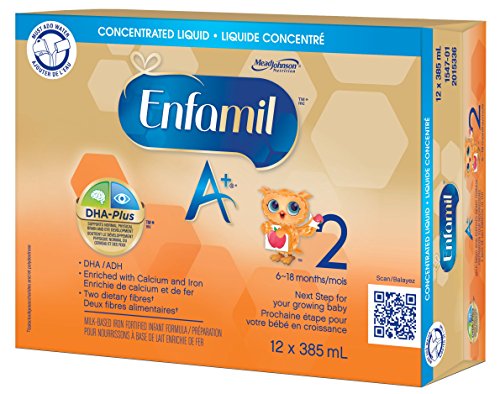 Enfamil 2 Baby Formula, Concentrate Case, 385ml, 12 pack