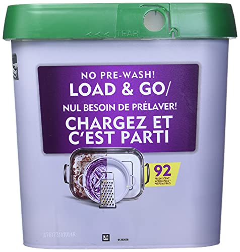 Cascade Platinum Dishwasher Detergent 92 Fresh Scent Action Pacs Net Wt 51.2 Oz, 51.2 ounces, 51.2 Ounce (Pack of 1)