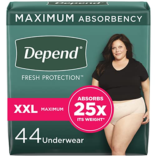 Depend FIT-FLEX Incontinence Underwear for Women