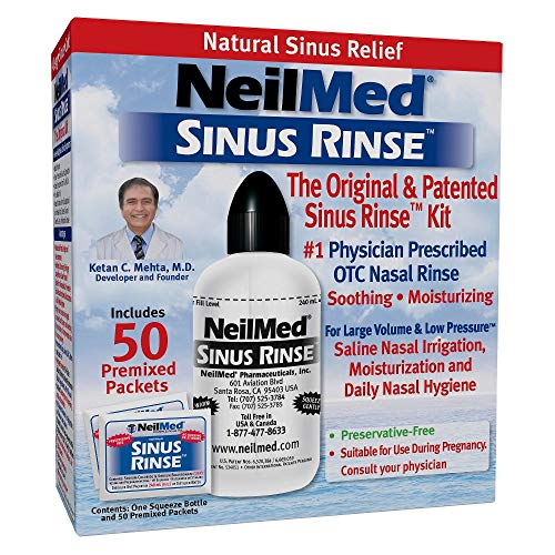NeilMed Sinus Rinse Kit, 1 ct (Pack of 4)