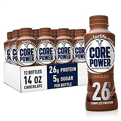 Fairlife High Protein Milk Shake, Chocolate, 14 FL Oz Pack of 12 1