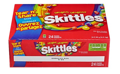 Skittles Original, Tear N' Share, 92gm, 24 Count