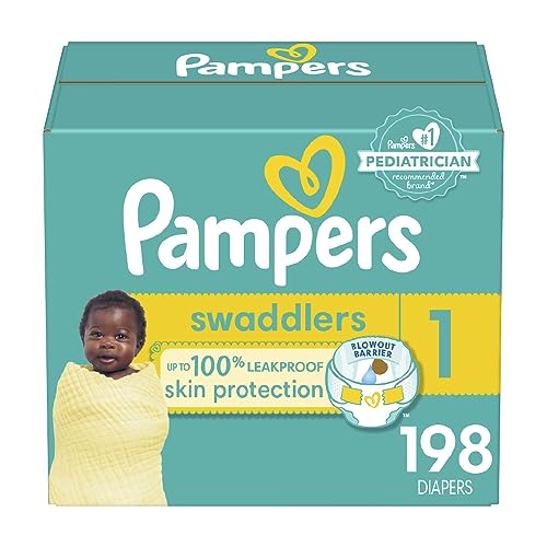 Pampers Swaddlers Disposable Baby Diapers (Packaging & Prints May Vary)