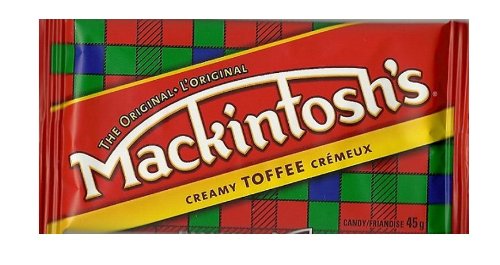 Nestle Mackintosh's Creamy Toffee Candy Bars, 45 Grams/1.6 Ounces - 24 Pack