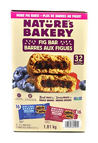Nature's Bakery Whole Wheat Fig Bars Variety 32 Pack