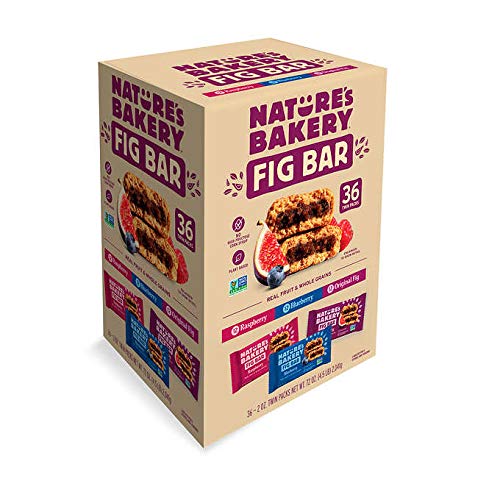 Nature's Bakery Fig Bar, Variety Pack, 2 oz, 36-count