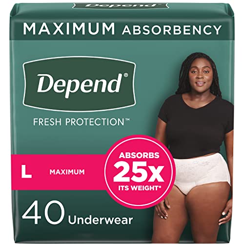 Depend FIT-FLEX Incontinence Underwear for Women, Maximum Absorbency, –  RedBay Dental