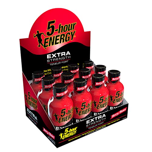 5-hour Energy - Extra Strength - Berry - 1 box of 12 x 57ml bottles