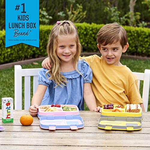 Bentgo Kids Prints - Leak-Proof, 5-Compartment Bento-Style Kids Lunch Box - Ideal Portion Sizes for Ages 3 to 7 - BPA-Free and Food-Safe Materials