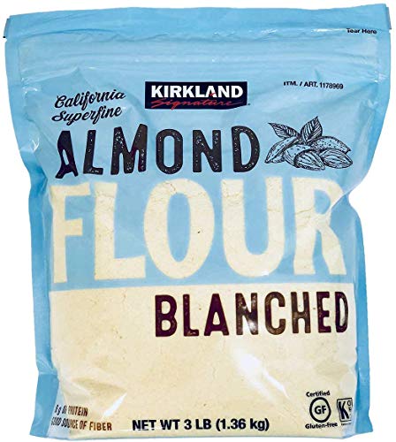 Kirkland Signature Almond Flour Blanched Superfine Grind California, 1.36 kg (Pack of 1)