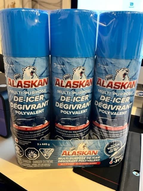 Alaskan Windshield De-Icer - 455 Gram Aerosol