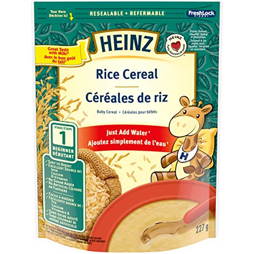 Heinz Rice Cereal, 227g (Pack of 6)