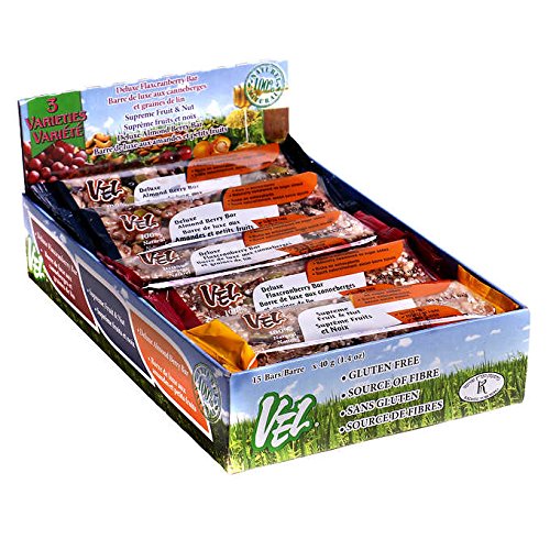 VEL Bars 100% Natural Bar Variety Pack 15 bars / 40g