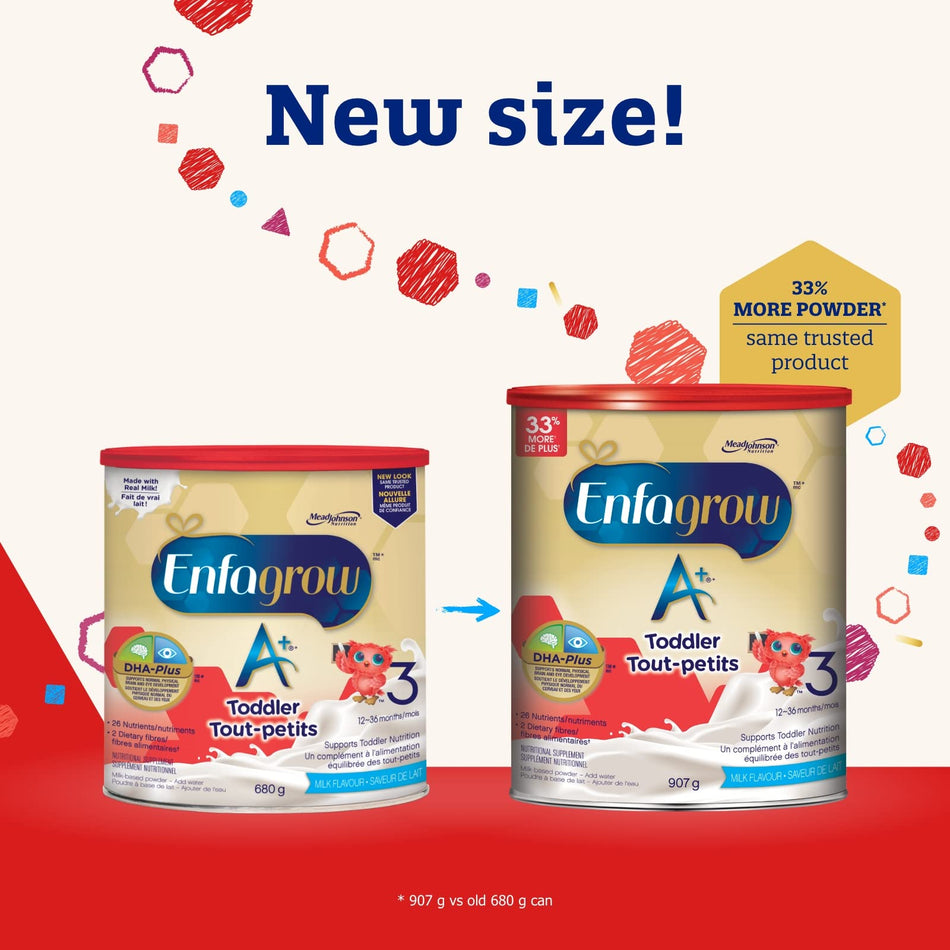 Enfagrow A+ Toddler Nutritional Drink, Milk Flavour Powder, 680g