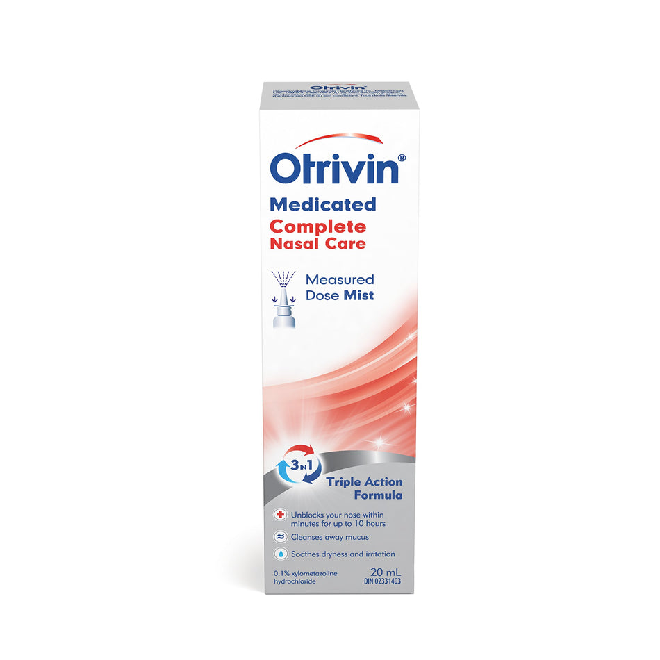 OTRIVIN Medicated Complete Nasal Care (Spray) (Measured Dose Mist)