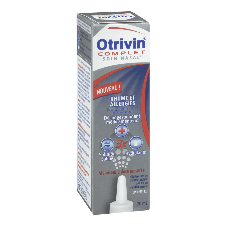OTRIVIN Medicated Complete Nasal Care (Spray) (Measured Dose Mist)