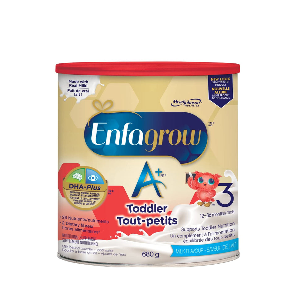 Enfagrow A+ Toddler Nutritional Drink, Milk Flavour Powder, 680g