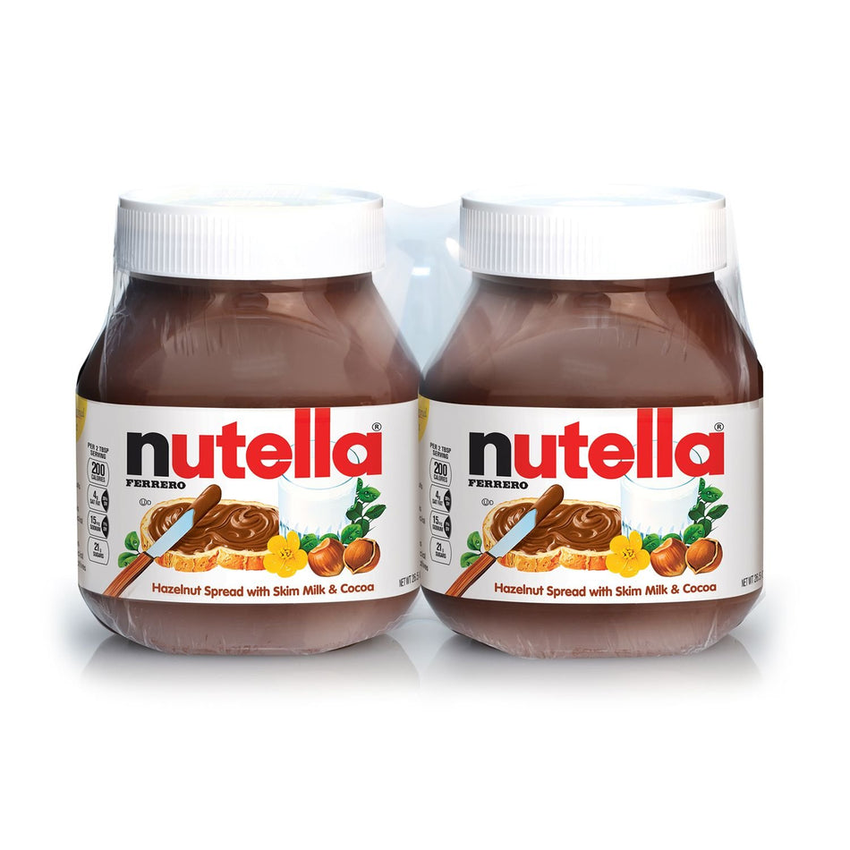 Nutella Twin Pack (26.5 oz. jars, 2 ct.) (pack of 6)